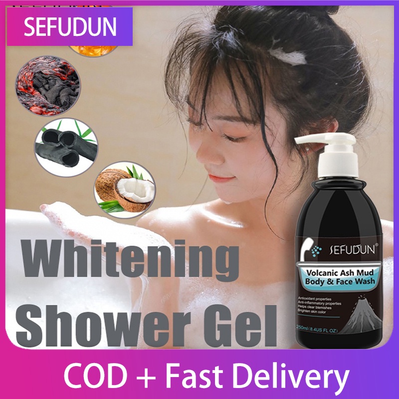 SEFUDUN body wash buy 1 take 1 whitening original Volcanic Mud Shower