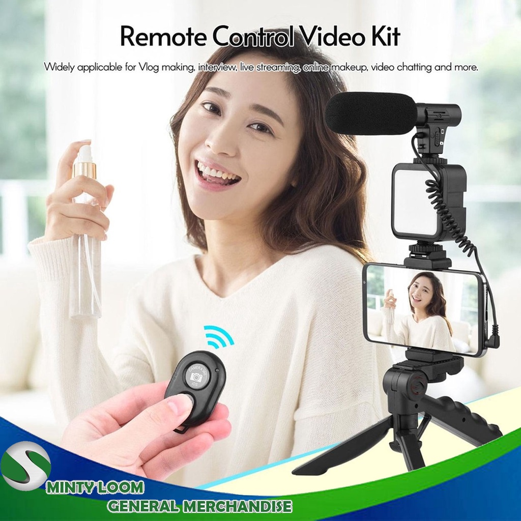 VIDEO MAKING TRIPOD KIT FOR LIVE BROADCAST AY49 Shopee Philippines