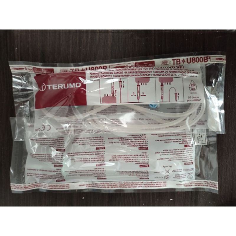 Terumo Blood Transfusion Set Sold per piece Shopee Philippines