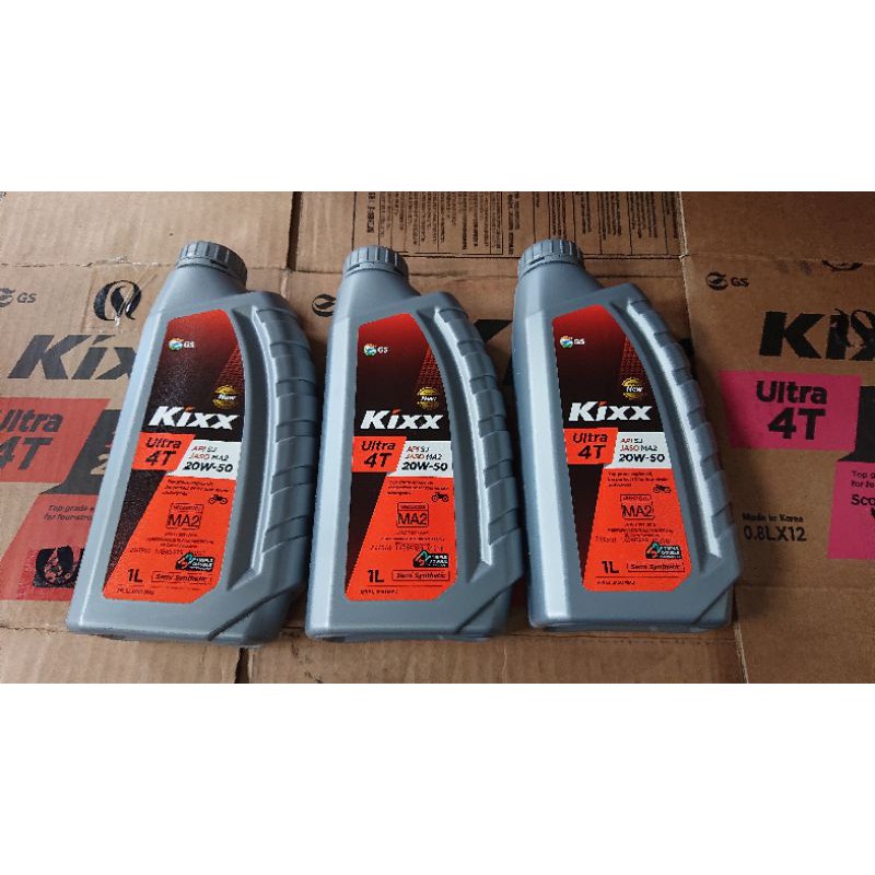 KIXX ULTRA 4T OIL 20W50 1L Shopee Philippines