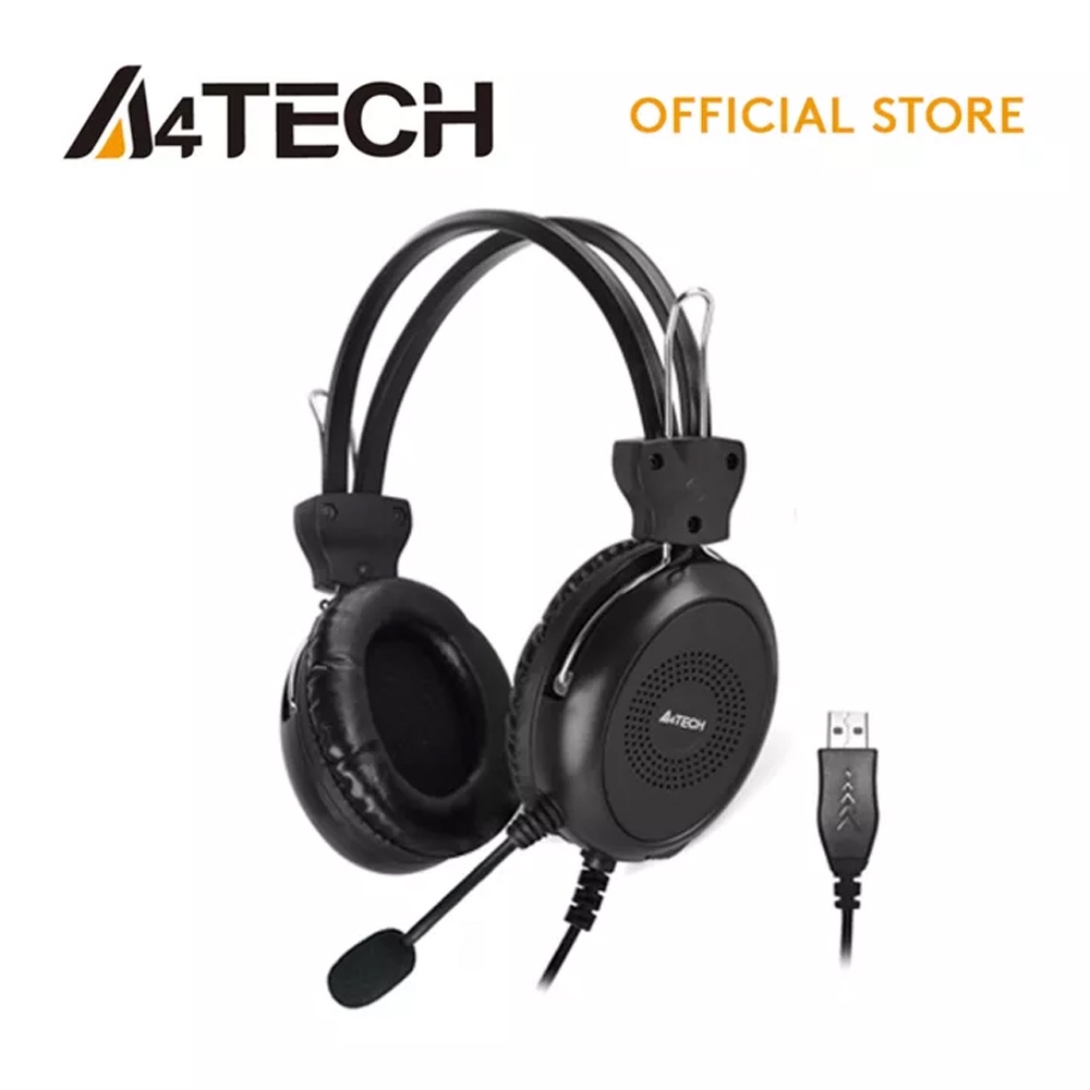 A4Tech HU30 ComfortFit Stereo, SingleDirectional Mic. 32 Ohm Wired