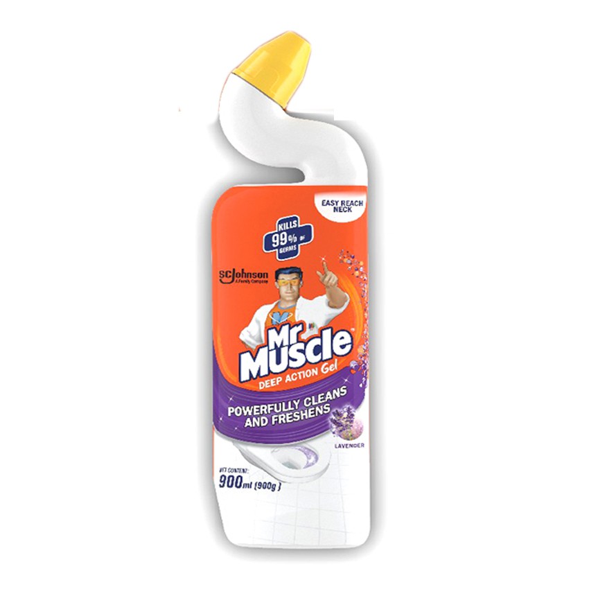 Mr. Muscle Toilet Bowl Cleaner Lavender 900ml Shopee Philippines
