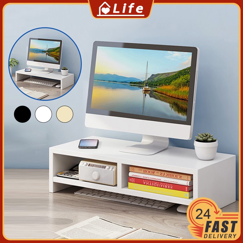 Computer Monitor Screen Increased Rack Desktop Rack Monitor Rack Riser