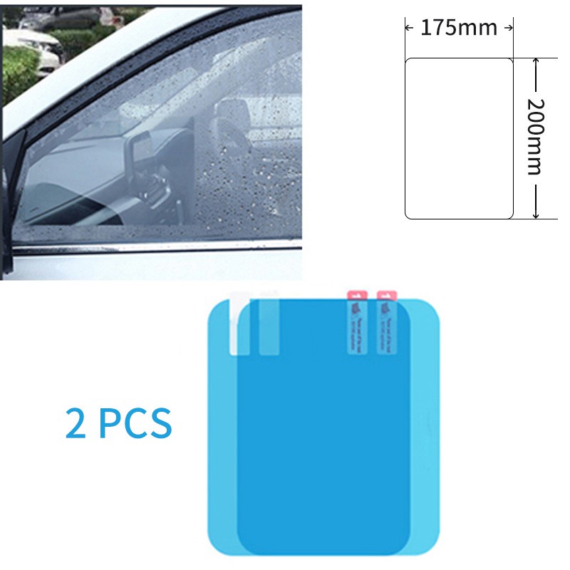 Original 1set(2pcs) Anti Fog Film for Side Mirror, Rainproof Film, Anti