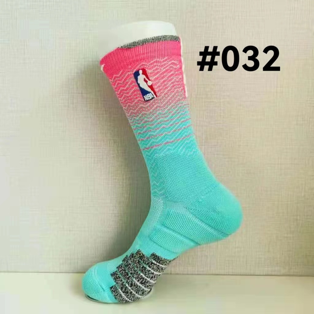 NBAS NK ELITE JORDAN SOCKS OEM HIGH QUALITY Rainbow Color Swoosh High