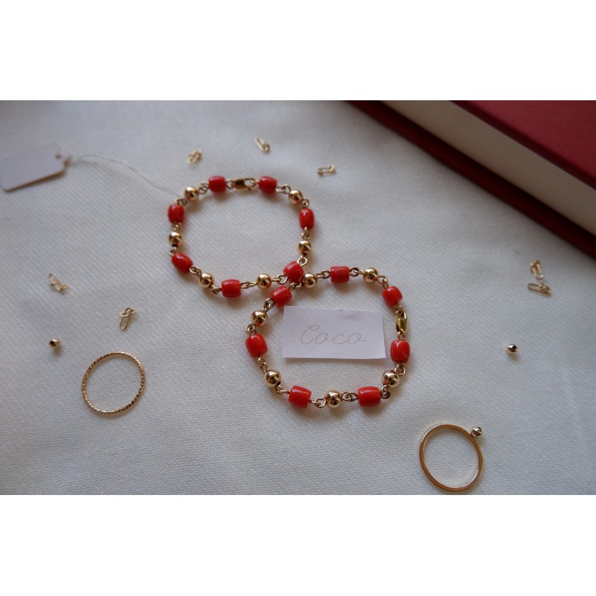 Italian Red Coral Bracelet for Babies (1 piece) Shopee Philippines