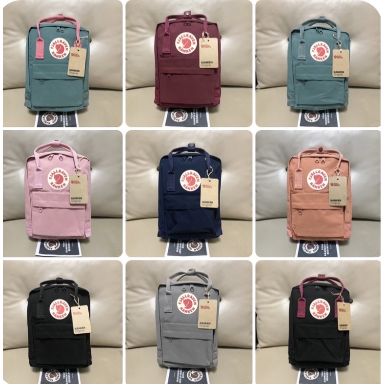 Original Fjallraven Kanken Mini Backpacks Shopee Philippines