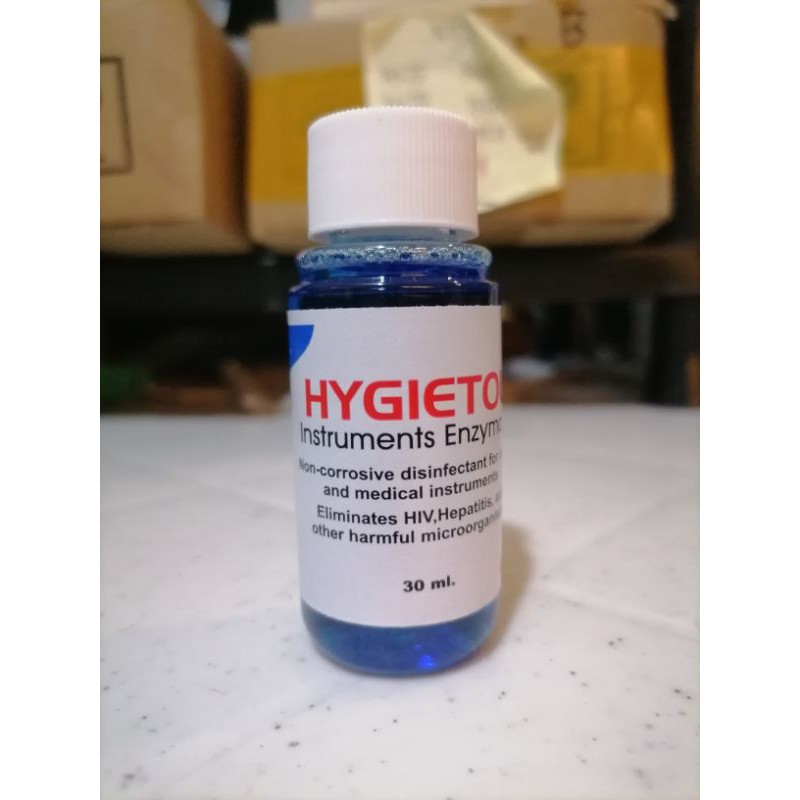 Hygietol disinfectant cold sterilization solution 30ml Shopee Philippines