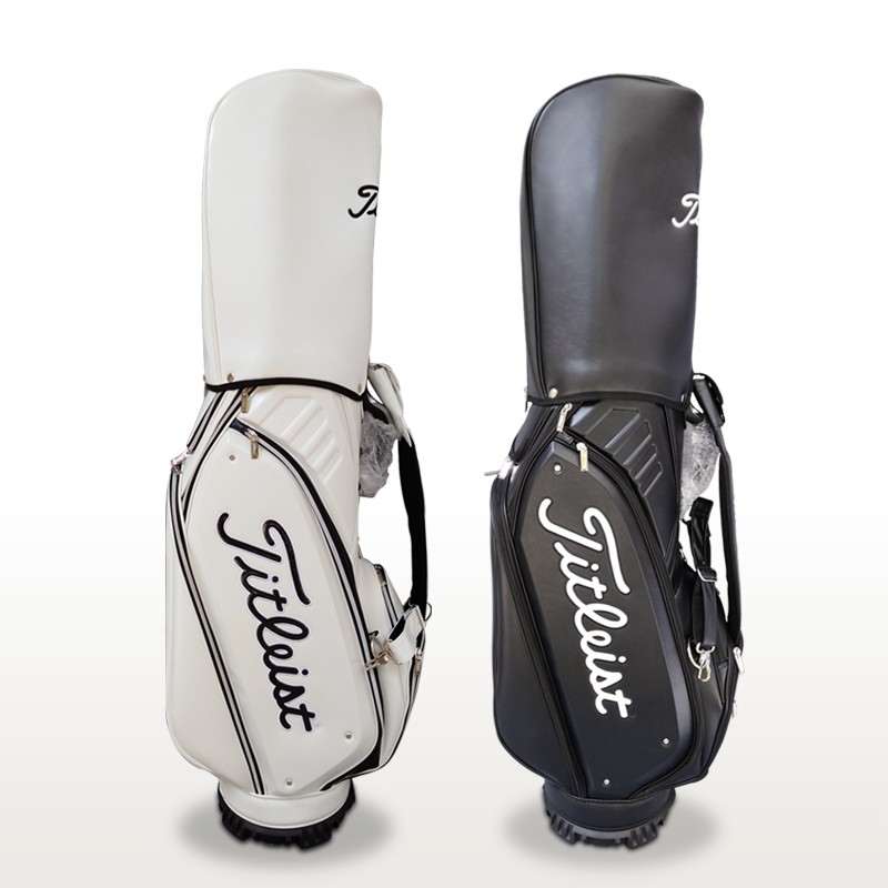 The new highend golf bag man bag Asian film club bag black and white