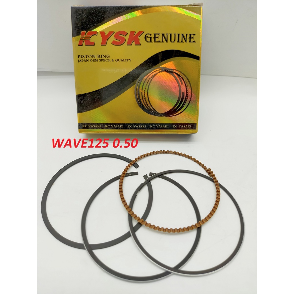 MOTORCYCLE PISTON RING XRM 125 / WAVE 125 (bargain) Shopee Philippines