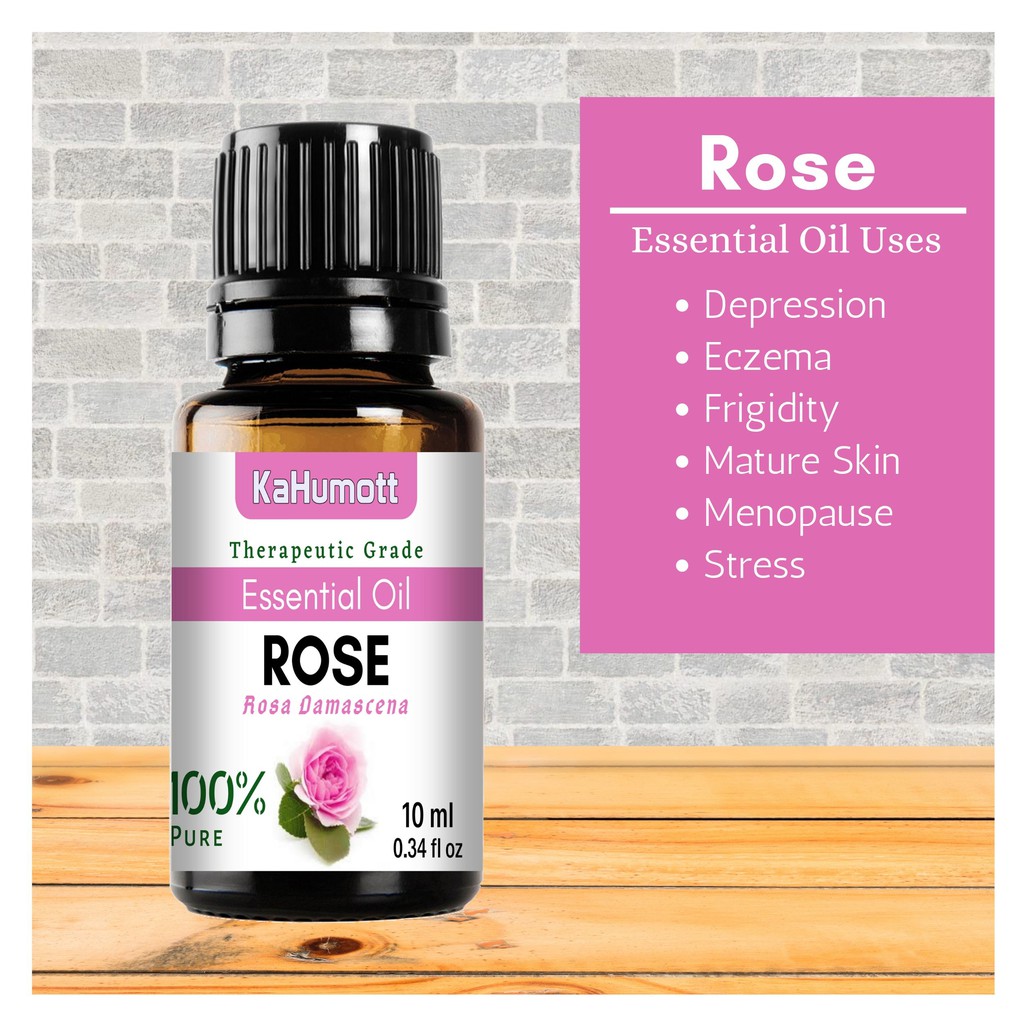 ROSE 100 Pure Essential Oil 10 ml Shopee Philippines