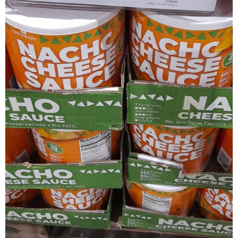 Bay Valley Nacho Cheese Sauce 106Z Shopee Philippines