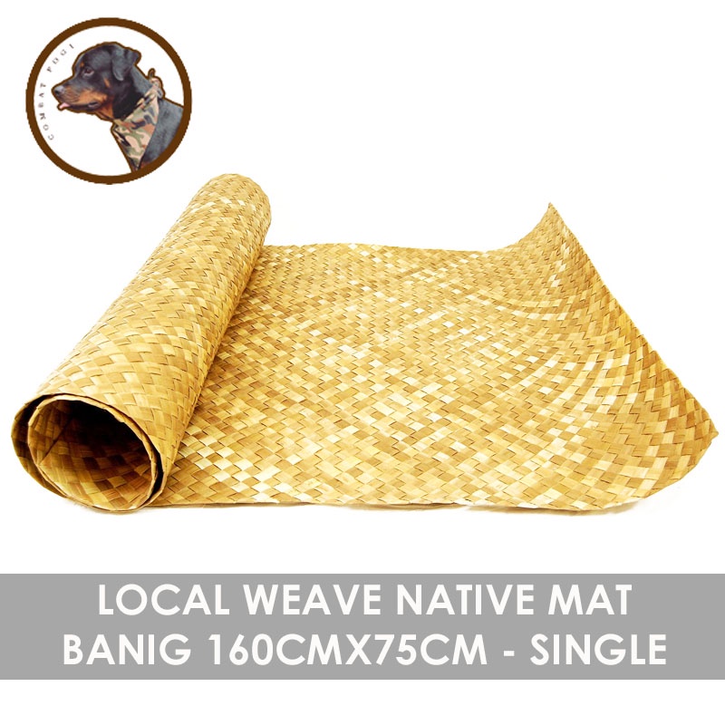 Local Made Filipino Handcraft Native Weave Mat Banig 160CM X 75CM