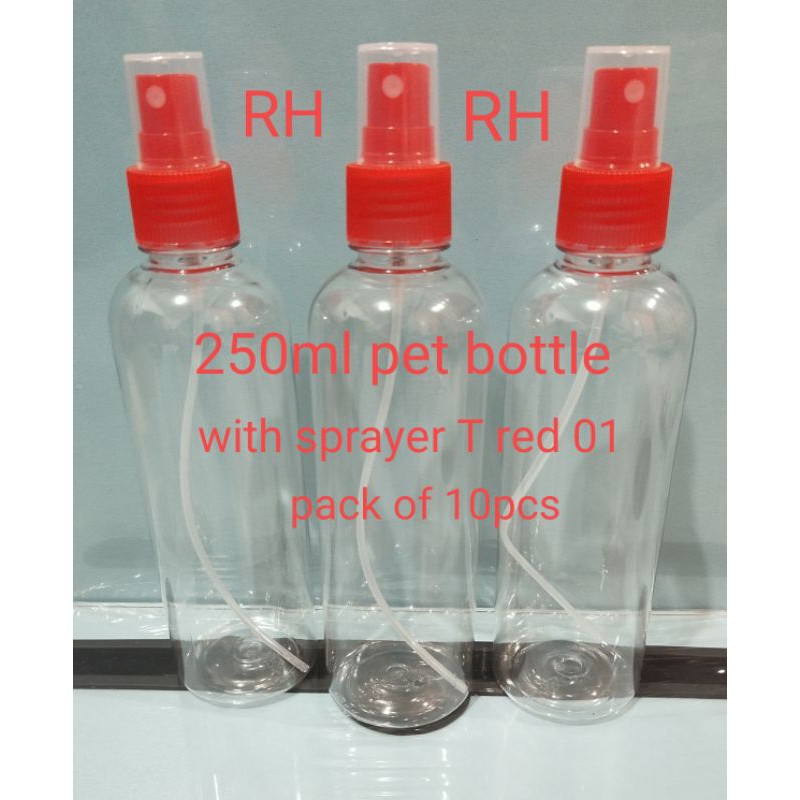 250ml pet bottle pack of 10 pcs Shopee Philippines