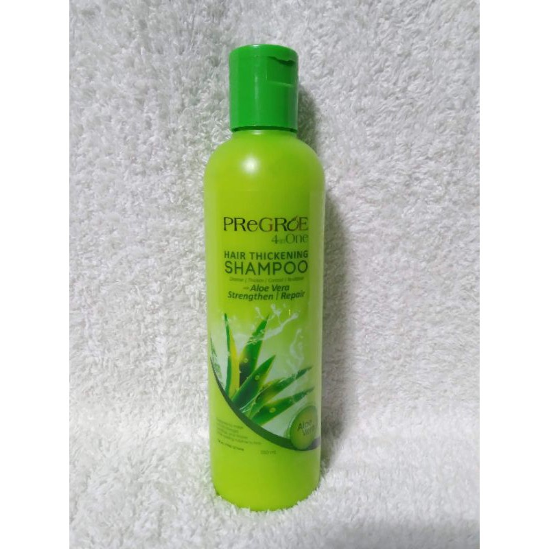 ♦Pregroe 4 in One Hair Thickening Shampoo (250ml) Shopee Philippines