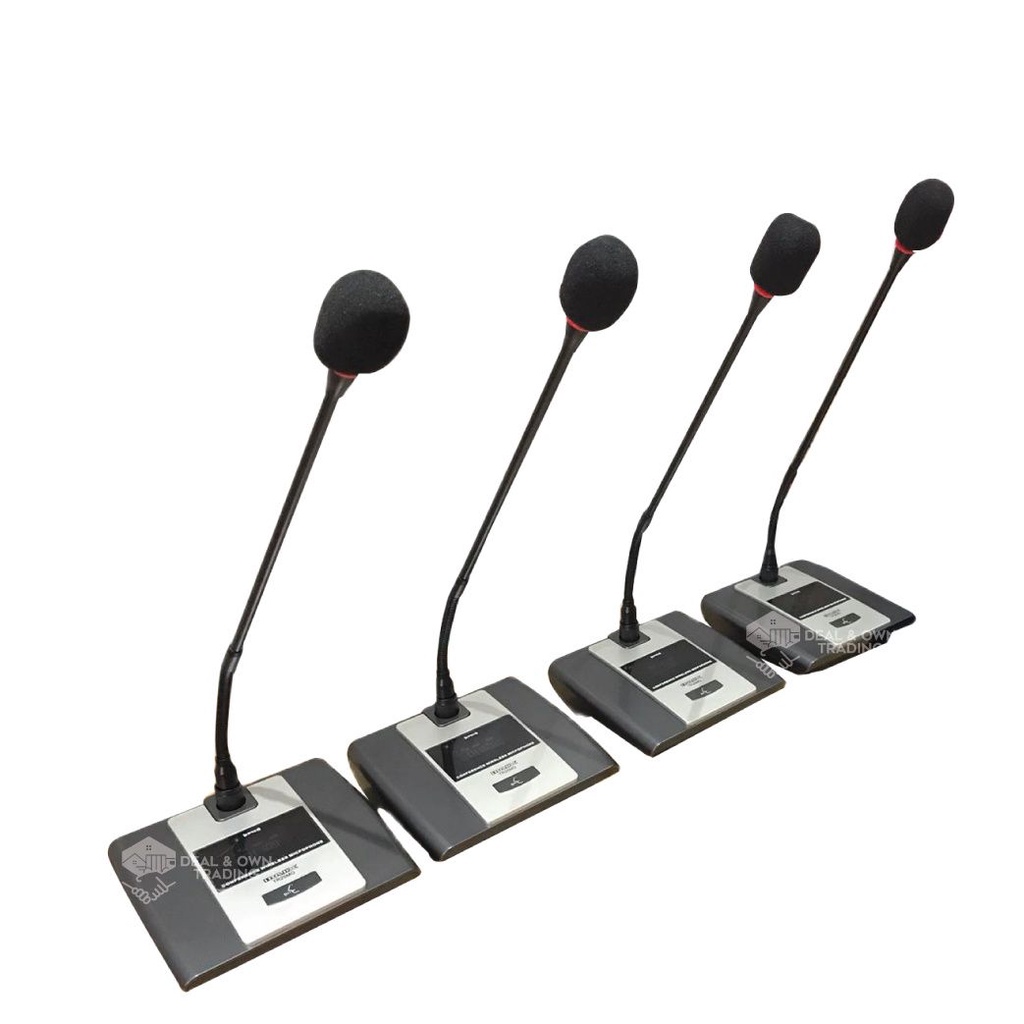 Trident TR25MG 4 Channel Gooseneck UHF Wireless Microphone Shopee Philippines