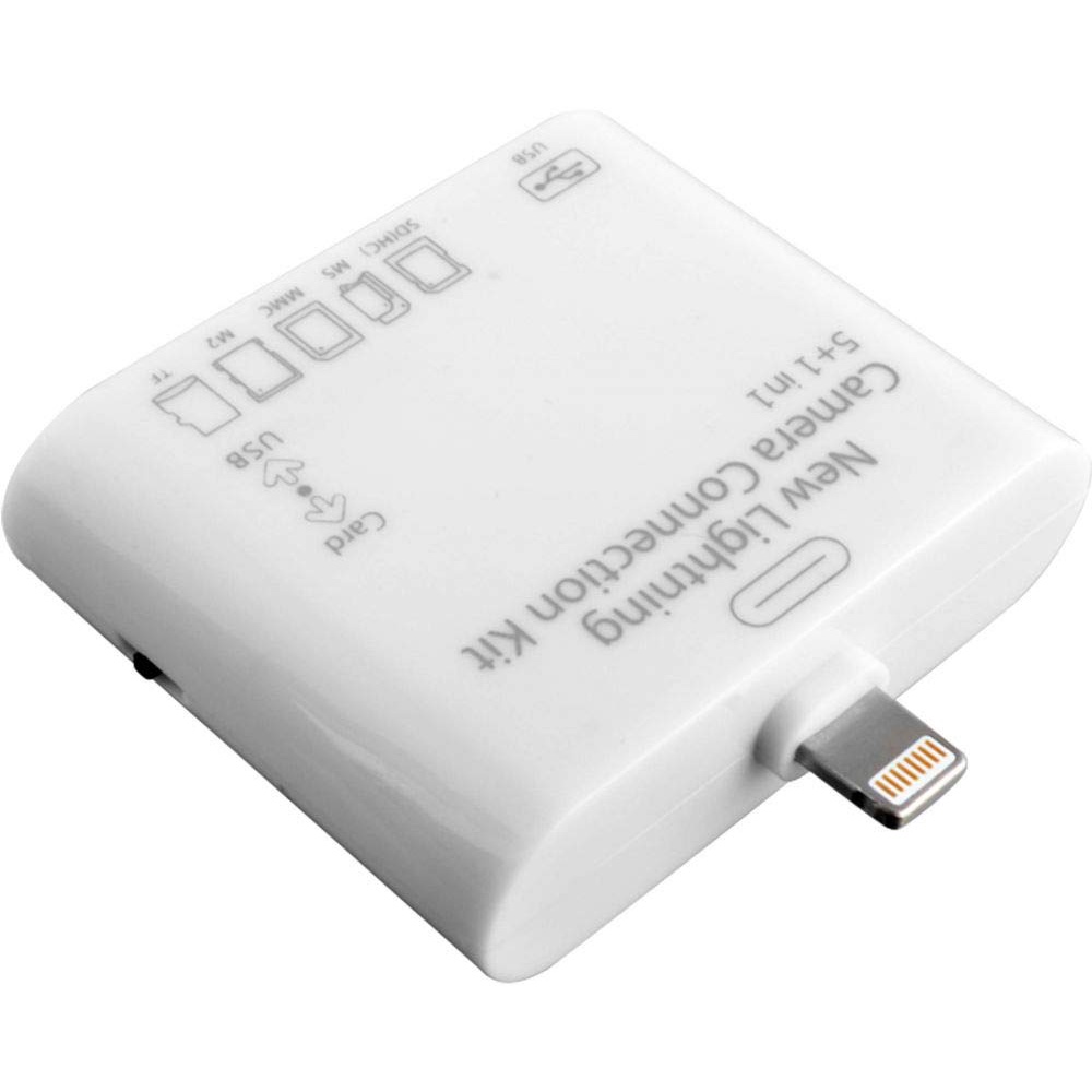 5 in 1 New lightning Camera Connection Adapter Kit Card Reader ( GPM