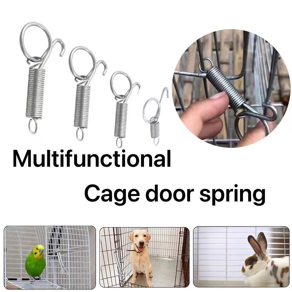 5cm/7cm/8.5cm/11.5 Spring Lock For Door Cage Hook Metal Spring Multi