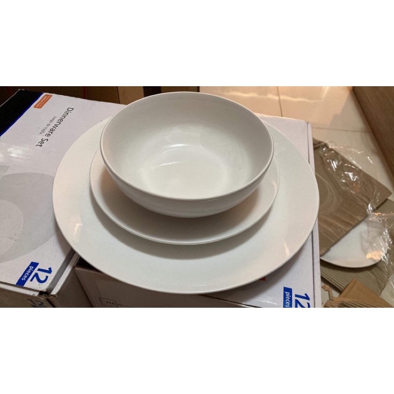 MAINSTAYS Stoneware 12 pc Dinnerware Set Shopee Philippines