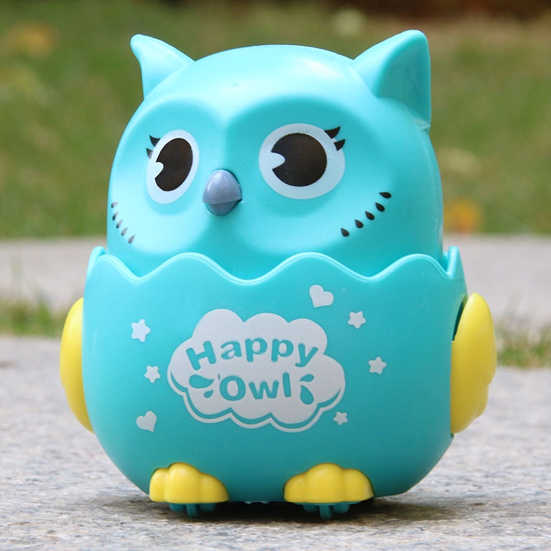 Kissdora Educational kids toys car toy without battery sliding owl baby