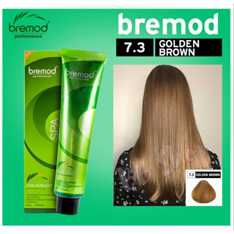 GOLDEN BROWN BREMOD HAIR COLOR 100ML Shopee Philippines