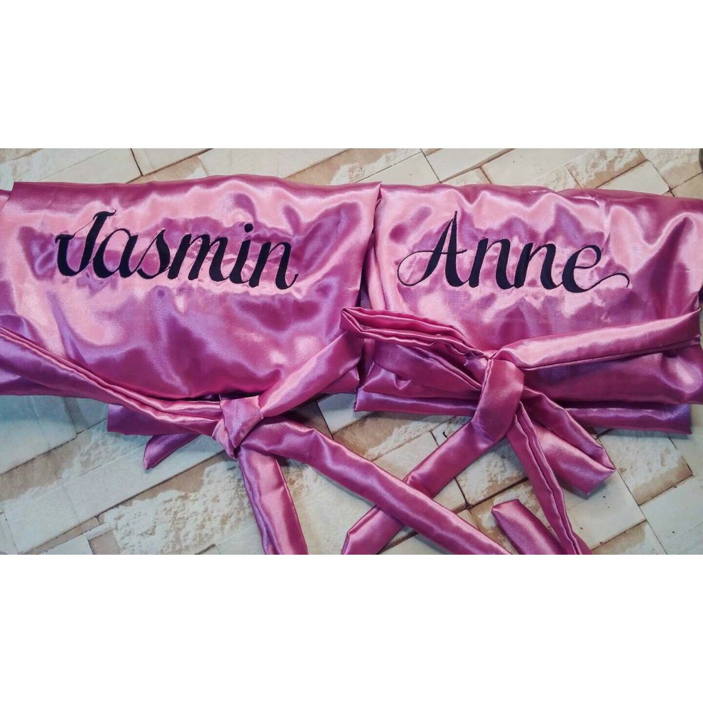 Personalized Bridal Robes Shopee Philippines