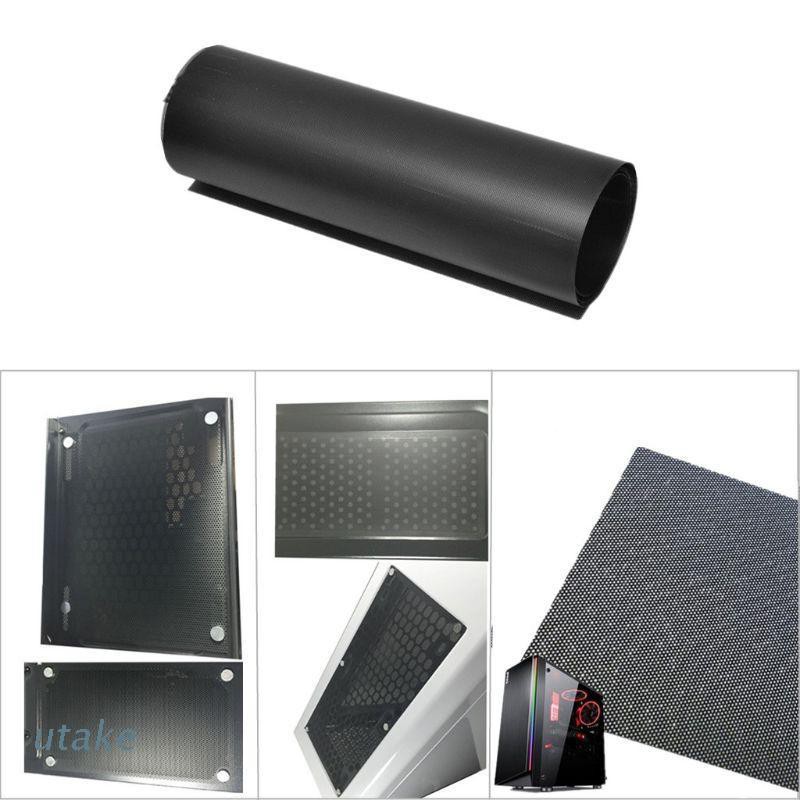 utake 1M DIY Computer Mesh Cooler Dust Filter Network Net Case Dustproof Cover Chassis Dust