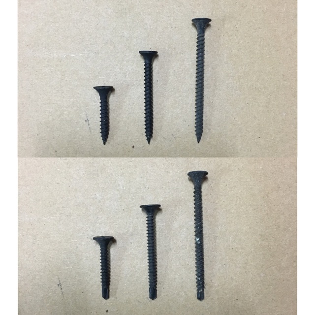 Black Screw Wood / Metal / Gypsum Screw Shopee Philippines