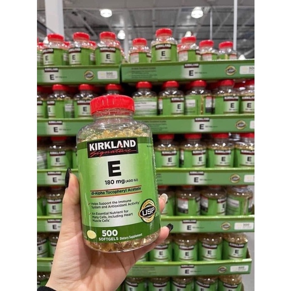 KIRKLAND VITAMIN E 400 I.U ( 500pcs softgel ) Shopee Philippines