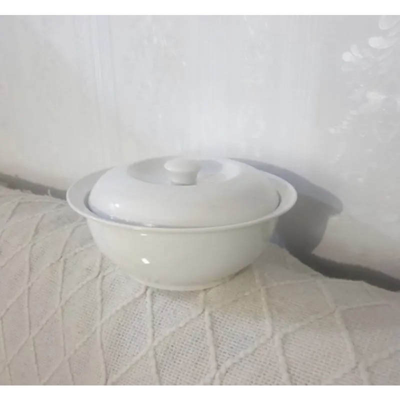 Ceramic porcelain 9" Tango bowl with cover bulalo Fruit bowl No cover serving bowl rice serving