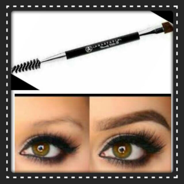 Rhian Anastasia 2in1 Angled Dipbrow Pomade Brush eyebrow Shopee