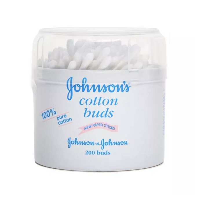 Johnson & Johnson's Cotton Buds 200 pcs (made from 100 Pure Ultra Soft