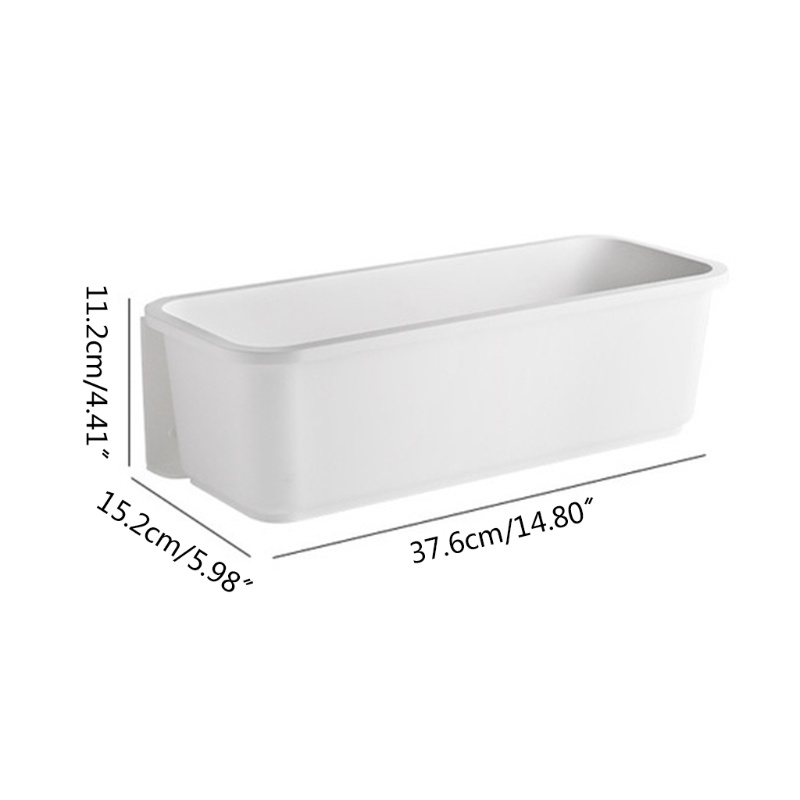Top Kitchen Seamless WallMounted Drawer Storage Box Under Sink NonPerforated Sliding Spice
