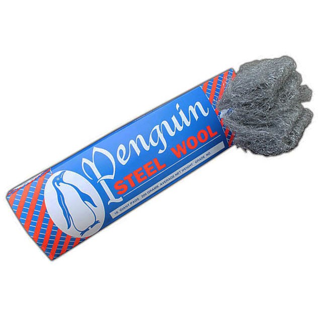 PENGUIN STEEL WOOL 1 ream 16 giant pads 200grams Shopee Philippines
