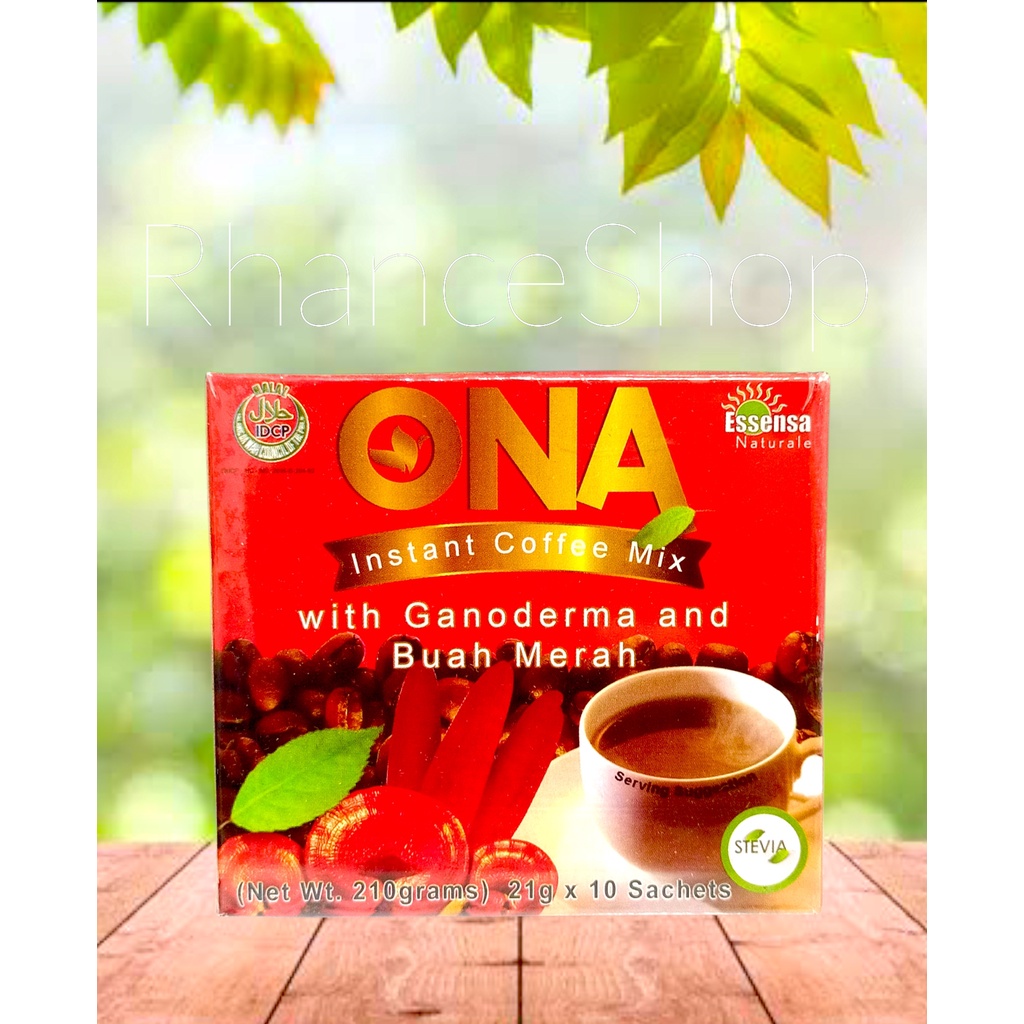 ONA Instant Coffee Mix with Buah Merah by Essensa Naturale 21g x 10