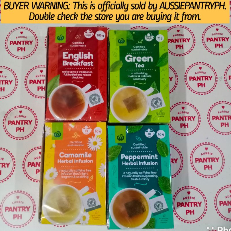 WOOLWORTHS TEA 🇦🇺 AUSSIE IMPORT AUSSIEPANTRYPH Shopee Philippines