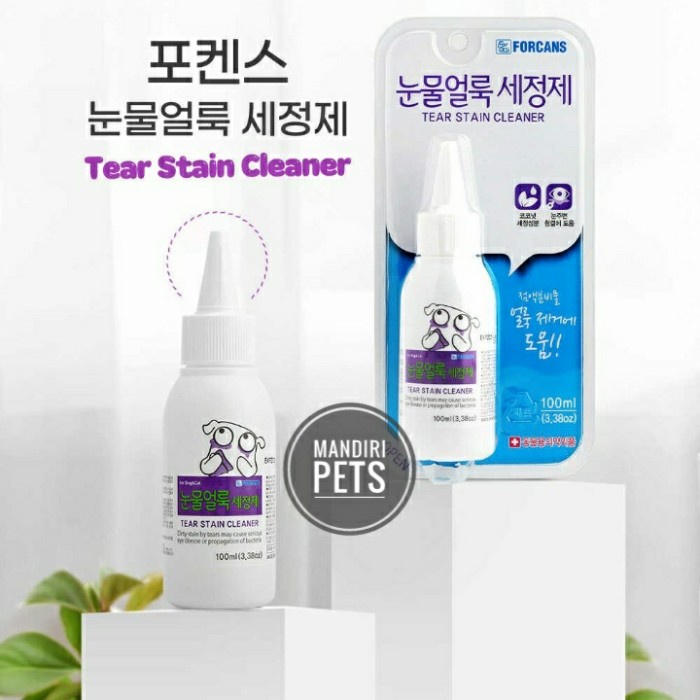 Dog Eye Stain Cleaner Forbis Tear Stain Cleaner 100ml Shopee