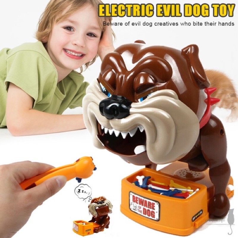 Bad Dog game Bulldog toy Beware Of The Dog Fun Toy For Kids bad dog toy