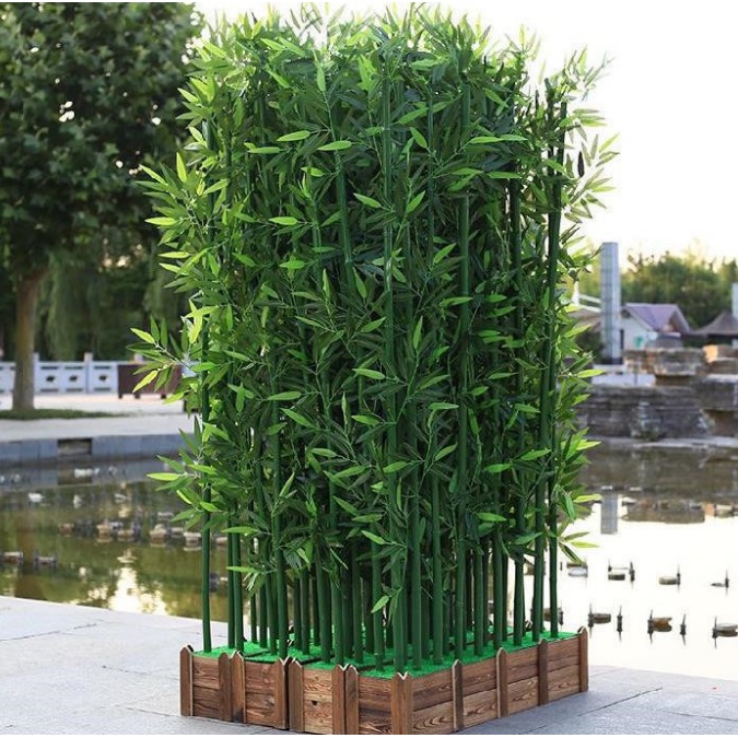 1Pc. Artificial Bamboo Plant Tree For Indoor And Outdoor Display (120Cm