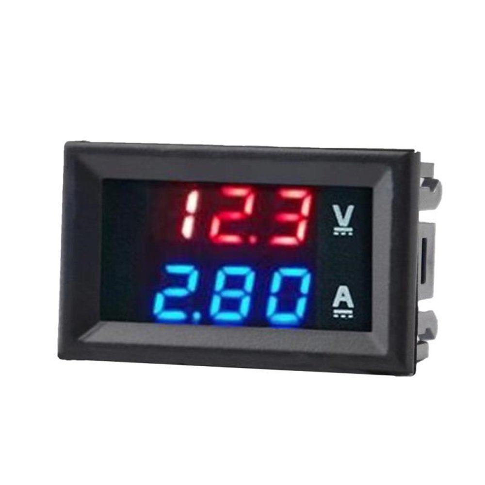 Mini Digital Voltmeter Ammeter DC 100V 10A Voltmeter Current Meter