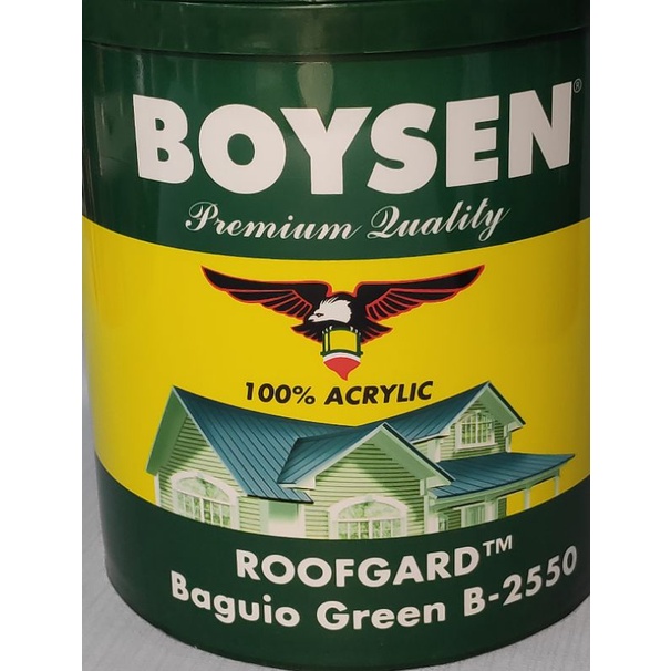 Boysen Roofguard 16 Liters 1 Pail Roofgard Acrylic Water Based