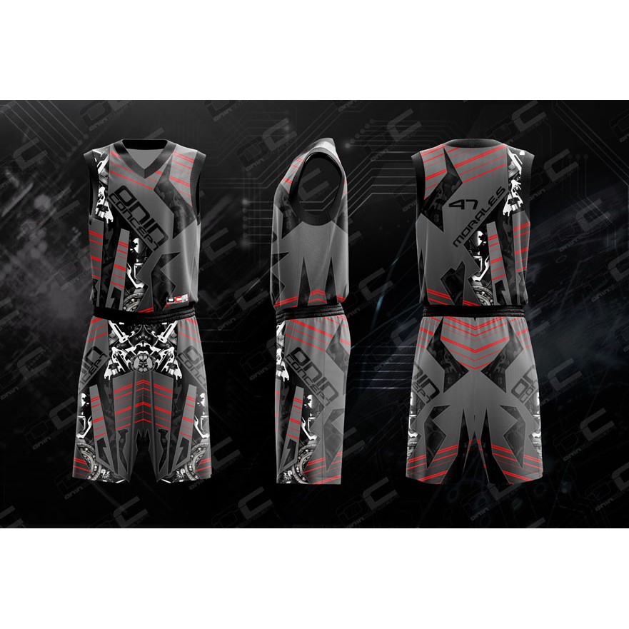 Gray Basketball Jersey Full Sublimation Shopee Philippines