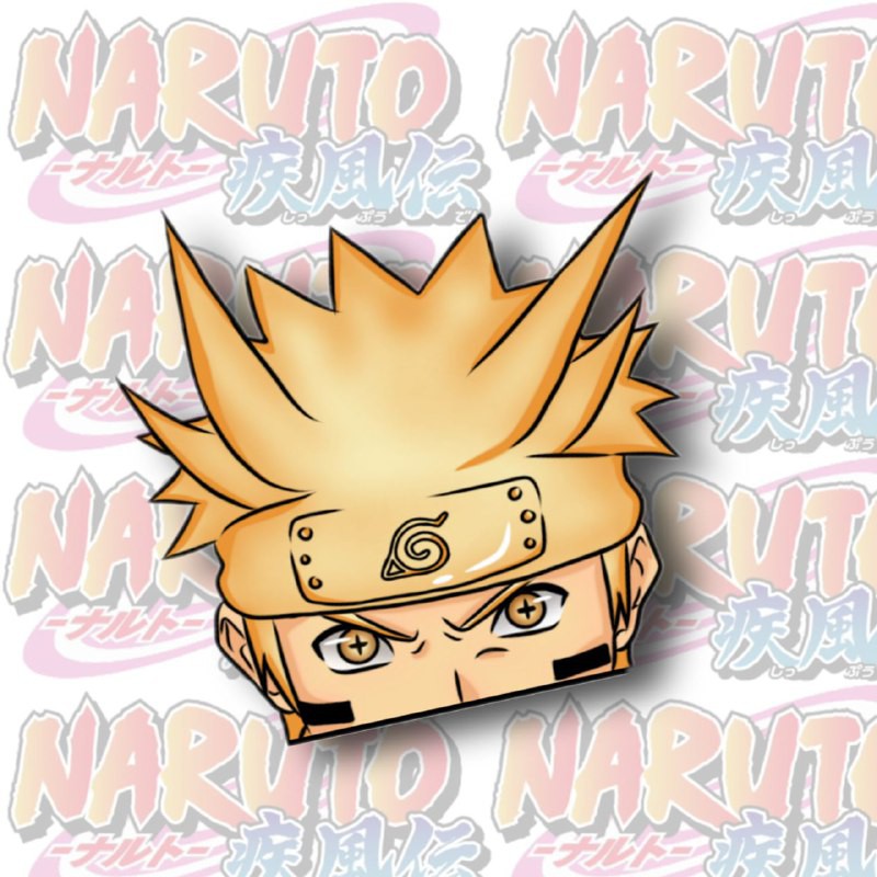 Naruto Peeker Stickers Shopee Philippines
