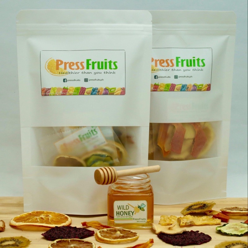 DRIED FRUIT TEA in pouch with Honey (7 sachet) Assorted dried fruits