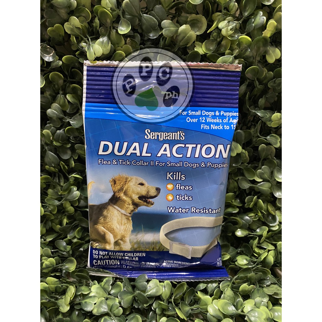 Sergeant's DualAction Flea and Tick Collar Ii for Small Dogs Shopee