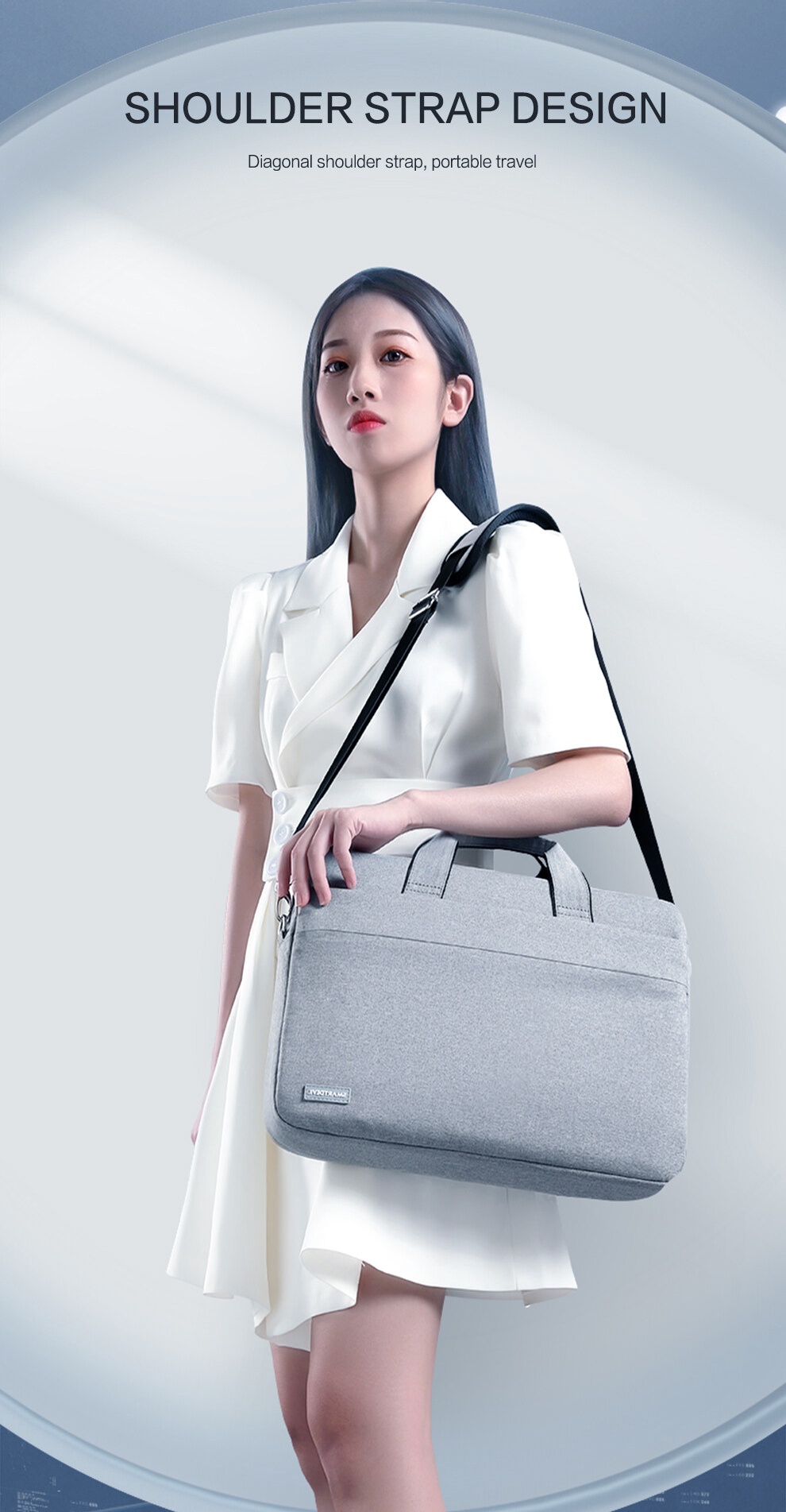 Smart Devil Air Cushion Laptop Bag For Macbook Air/Pro M1 13 Inch /13.3Inch/14 Inch/15.4 Inch/15