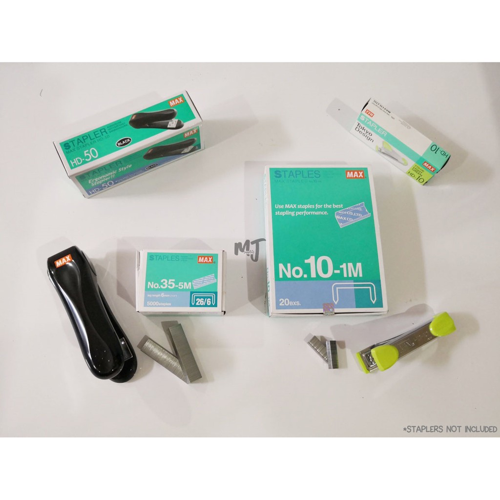 Max Staple Wire( bala ng stapler) No. 10 / 35 Shopee Philippines
