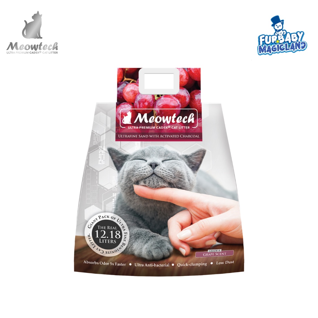 Meowtech Ultra Bentonite Cat Litter 12.18Liters Shopee Philippines