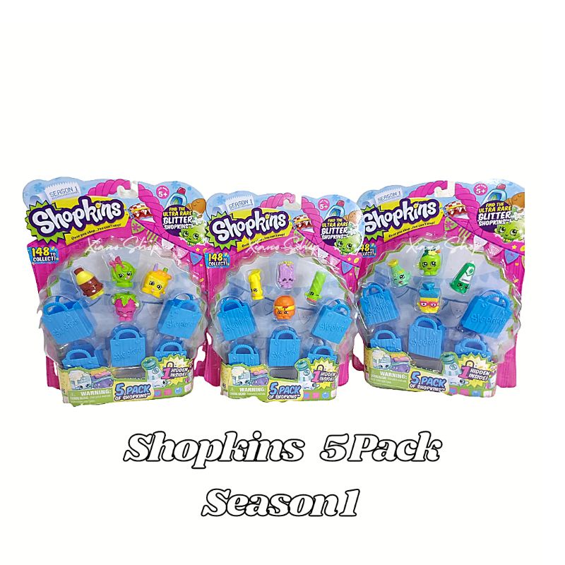 Shopkins Season 1 Five Pack Shopee Philippines