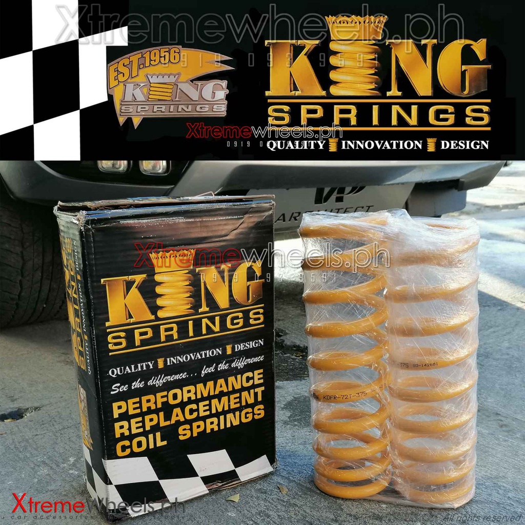 Toyota Fortuner 4x4 / Hilux 4x4 All Yr Model Front King Coil Spring Made In Australia Shopee